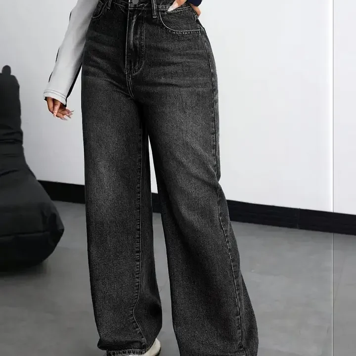 Nifty Women High-Rise Stretchable Jeans, Black